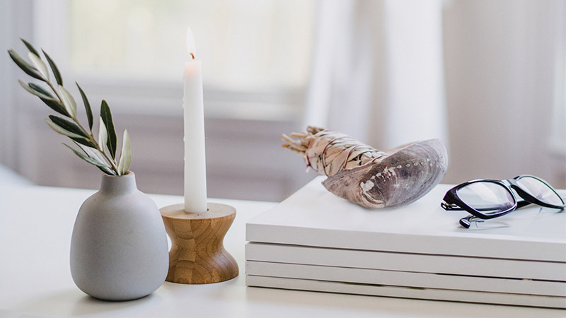 Workspace of a new virtual assistant at home